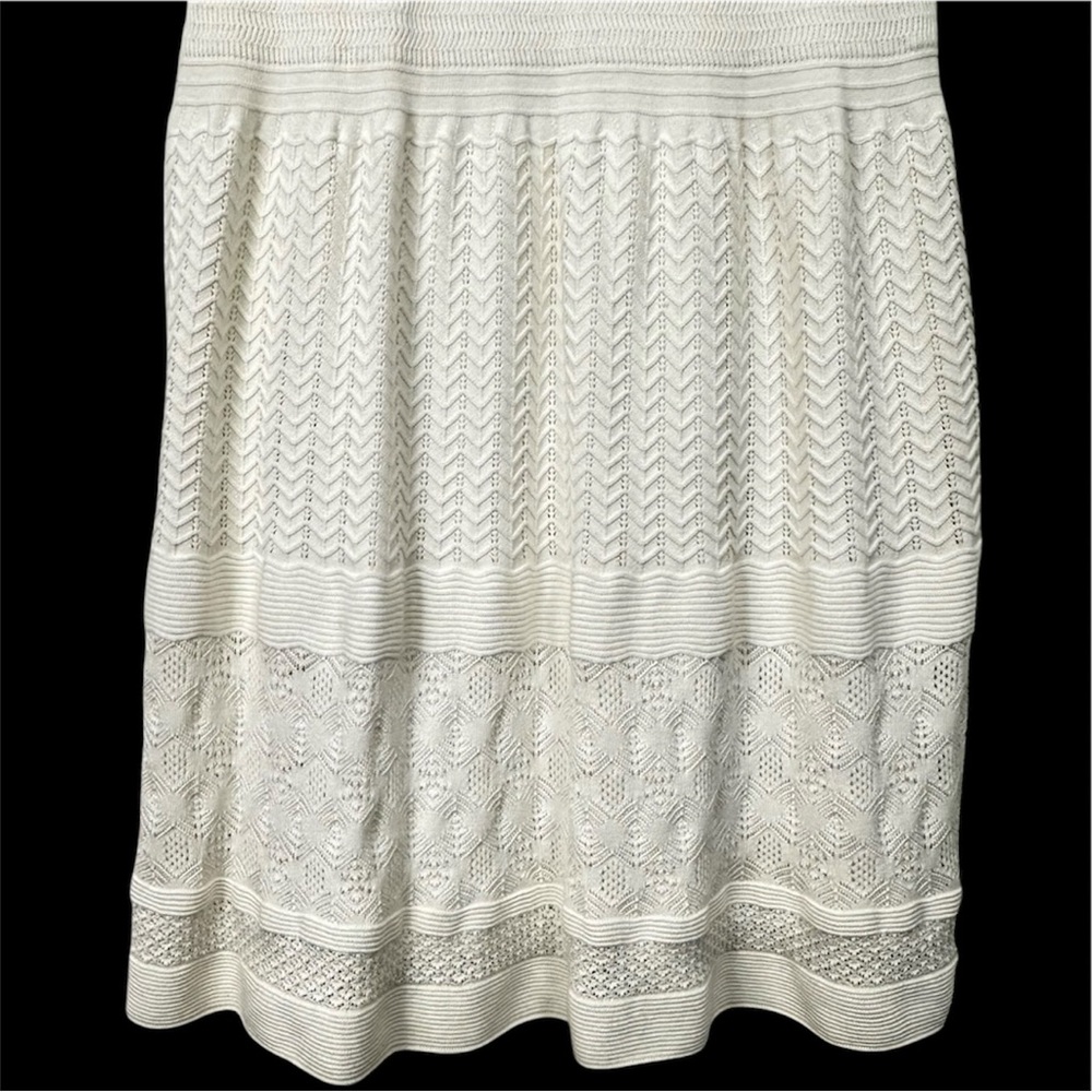 Lauren Ralph Lauren Crochet Knit Dress Size XL Boho Coastal Rodeo Romantic Ranch - Picture 6 of 7
